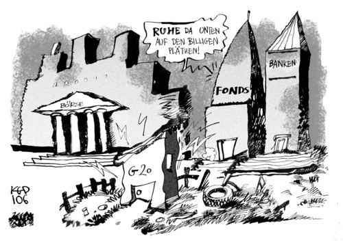 Vor dem G8 G20-Gipfel Vor dem G8 G20-Gipfel