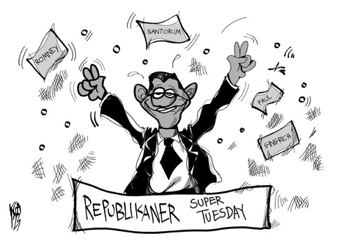 Vorwahlkampf in den USA Vorwahlkampf in den USA