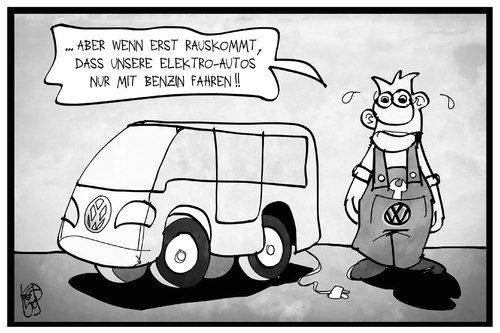 Cartoon: VW-Skandal (medium) by Kostas Koufogiorgos tagged karikatur,koufogiorgos,illustration,cartoon,vw,volkswagen,dieselgate,abgas,skandal,mechaniker,kfz,auto,automobil,industrie,konzern,arbeiter,elektroauto,benzin,treibstoff,betrug,wirtschaft,arbeit,karikatur,koufogiorgos,illustration,cartoon,vw,volkswagen,dieselgate,abgas,skandal,mechaniker,kfz,auto,automobil,industrie,konzern,arbeiter,elektroauto,benzin,treibstoff,betrug,wirtschaft,arbeit