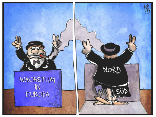 Wachstum in Europa