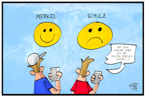 Wahlkampf-Emojis