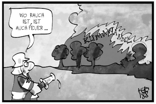 Cartoon: Waldbrände in Brandenburg (medium) by Kostas Koufogiorgos tagged karikatur,koufogiorgos,illustration,cartoon,klimawandel,feuer,feuerwehr,brandenburg,feuerwehrmann,brandbekämpfung,dürre,hitzewelle,karikatur,koufogiorgos,illustration,cartoon,klimawandel,feuer,feuerwehr,brandenburg,feuerwehrmann,brandbekämpfung,dürre,hitzewelle