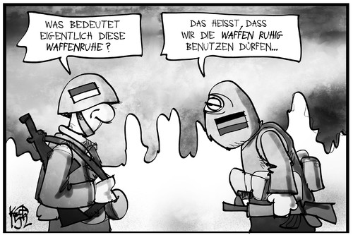 Was bedeutet Waffenruhe? Was bedeutet Waffenruhe?