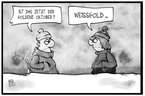 Weißgoldener Oktober