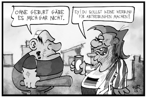 Werbung für Abtreibung Werbung für Abtreibung