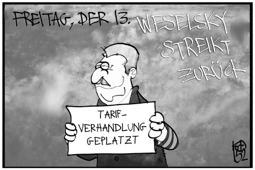 Weselsky streikt zurück Weselsky streikt zurück