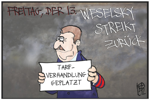 Weselsky streikt zurück Weselsky streikt zurück