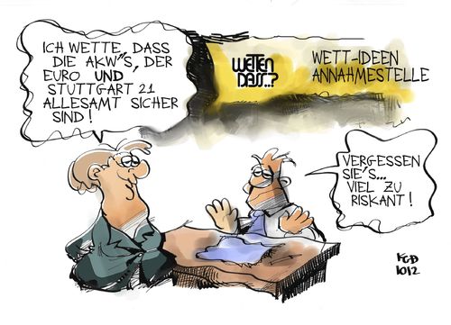 Wetten dass es sicher ist? Wetten dass es sicher ist?