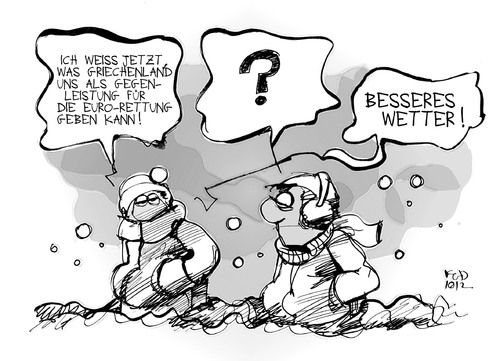 Wetter und die Euro-Krise Wetter und die Euro-Krise