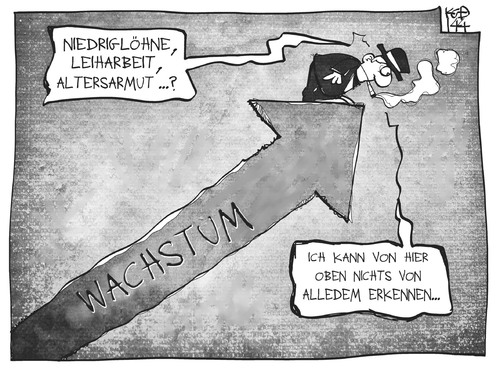 Cartoon: Wirtschaftswachstum (medium) by Kostas Koufogiorgos tagged karikatur,koufogiorgos,cartoon,illustration,wirtschaft,wachstum,prognose,index,entwicklung,altersarmut,niedriglöhne,leiharbeit,arbeit,geld,lohn,politik,karikatur,koufogiorgos,cartoon,illustration,wirtschaft,wachstum,prognose,index,entwicklung,altersarmut,niedriglöhne,leiharbeit,arbeit,geld,lohn,politik