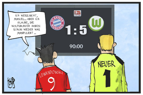 Wolfsburg manipuliert Wolfsburg manipuliert