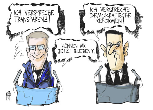 Wulff und Assad bleiben