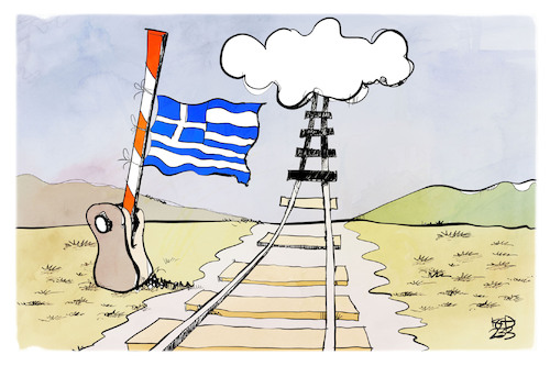 Zugunglück in Griechenland