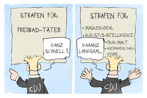 Zweierlei Maß in der CDU Zweierlei Maß in der CDU