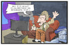 Cartoon: 1000 x Tatort (small) by Kostas Koufogiorgos tagged karikatur,koufogiorgos,illustration,cartoon,tatort,sherlock,homes,john,watson,fernsehen,ard,krimi,jubiläum