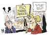 Cartoon: 150 Jahre Merkel (small) by Kostas Koufogiorgos tagged spd,merkel,steinbrück,150,jubiläum,partei,karikatur,koufogiorgos