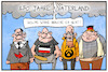 Cartoon: 150 Jahre Vaterland (small) by Kostas Koufogiorgos tagged karikatur,koufogiorgos,illustration,cartoon,reichsgründung,bismarck,reichsbürger,identitäre,afd,hutbürger,extremismus,rechtsextremismus,vaterland,geschichte,vater,sohn