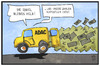 Cartoon: ADAC (small) by Kostas Koufogiorgos tagged karikatur,koufogiorgos,illustration,cartoon,adac,automobil,club,auto,geld,millionen,verlein,verlust,engel,gelb