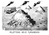 Cartoon: Ägyptens neue Pyramiden (small) by Kostas Koufogiorgos tagged ägypten,pyramide,konflikt,bürgerkrieg,gewalt,karikatur,koufogiorgos