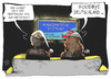 Cartoon: AfD-Parteitag oder Goodbye Deuts (small) by Kostas Koufogiorgos tagged karikatur,koufogiorgos,illustration,cartoon,afd,parteitag,stuttgart,partei,programm,michel,deutschland,goodbye,fernsehen,fernsehsendung,auswandern,demokratie,politik