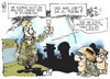 Cartoon: Afghanistan-Mandat (small) by Kostas Koufogiorgos tagged afghanistan,mandat,bundeswehr,isaf,soldat,krieg,konflikt,terrorismus,karikatur,kostas,koufogiorgos