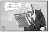 Cartoon: Agenda 2010 (small) by Kostas Koufogiorgos tagged karikatur,koufogiorgos,illustration,cartoon,agenda,2010,2017,schulz,spd,wahlkampf,arbeitspolitik