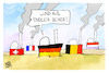 Cartoon: AKW-Aus (small) by Kostas Koufogiorgos tagged karikatur,koufogiorgos,atomkraft,deutschland,europa,akw,niederlande,frankreich,schweiz,belgien