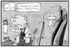 Cartoon: Alexej Nawalny (small) by Kostas Koufogiorgos tagged karikatur,koufogiorgos,illustration,cartoon,alexej,nawalny,arzt,sarg,putin,transport,vergiftung,anschlag,russland