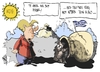 Cartoon: Angela and Diogenes (small) by Kostas Koufogiorgos tagged austerity,plan,stournaras,samaras,greece,troika,eurocrisis,depresssion,cartoon,merkel,visit,koufogiorgos,episkepsi,litotita,paketo,voitheia