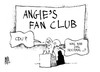 Cartoon: Angies Fan-Club (small) by Kostas Koufogiorgos tagged cdu,merkel,angie,fan,club,partei,tag,wahlkampf,karikatur,kostas,koufogiorgos