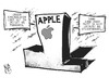 Cartoon: Apple im Paradies (small) by Kostas Koufogiorgos tagged apple,steuern,paradies,steve,jobs,betrug,computer,mac,profit,karikatur,wirtschaft,koufogiorgos
