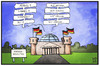 Cartoon: Armenien-Resolution (small) by Kostas Koufogiorgos tagged karikatur,koufogiorgos,illustration,cartoon,armenien,resolution,reichstag,bundestag,beschluss,abstimmung,mut,merkel,gabriel,steinmeier,diplomatie,tuerkei