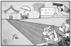 Cartoon: Außengastronomie (small) by Kostas Koufogiorgos tagged karikatur,koufogiorgos,illustration,cartoon,aussengastronomie,lauf,restaurant,cafe,wettrennen,lockerung
