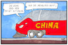 Cartoon: Autonom in China (small) by Kostas Koufogiorgos tagged karikatur,koufogiorgos,illustration,cartoon,china,autonom,demokratie,zug,straßenbahn,fahren,mobilität,menschenrecht