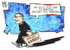 Cartoon: Banker Tebartz -van Elst (small) by Kostas Koufogiorgos tagged tebartz,van,elst,bischof,banker,geld,kirche,limburg,karikatur,koufogiorgos
