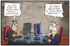 Cartoon: Bill Gates ist reich (small) by Kostas Koufogiorgos tagged karikatur,koufogiorgos,illustration,cartoon,bill,gate,windows,computer,pc,absturz,kaputt,microsoft,büro,kollegen,reichtum