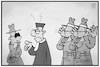 Cartoon: BND-Kontrolle (small) by Kostas Koufogiorgos tagged karikatur,koufogiorgos,illustration,cartoon,bverfg,spion,bnd,verfasssungsrichter,urteil,abhören,agent,russland,usa,deutschland
