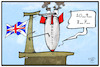 Cartoon: Brexit-Countdown (small) by Kostas Koufogiorgos tagged karikatur,koufogiorgos,illustration,cartoon,brexit,rakete,countdown,europa,austritt,eu,abstimmung,deal,uk,grossbritannien,raketenstart,fehlstart