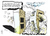 Cartoon: Bundesbank und EZB (small) by Kostas Koufogiorgos tagged ezb,bundesbank,staatsanleihe,wirtschaft,europa,euro,schulden,krise,bank,karikatur,kostas,koufogiorgos