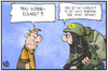 Cartoon: Bundeswehreinsatz in Kobane (small) by Kostas Koufogiorgos tagged karikatur,koufogiorgos,illustration,cartoon,göring,eckardt,grüne,bundeswehr,kampfeinsatz,kobane,syrien,politik,is,terrorismus,krieg