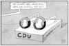 Cartoon: CDU-Kampagne (small) by Kostas Koufogiorgos tagged karikatur,koufogiorgos,illustration,cartoon,cdu,kampagne,brille,alt,neu,gestell,glas,durchblick,partei,wahlkampf