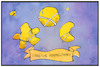 Cartoon: Christos Himmelfahrt (small) by Kostas Koufogiorgos tagged karikatur,koufogiorgos,illustration,cartoon,christo,tod,künstler,aktionskuenstler,kunst,sterne,himmel,sonne,mond,himmelfahrt