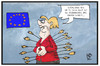 Cartoon: Das Ziel der EU (small) by Kostas Koufogiorgos tagged karikatur,koufogiorgos,illustration,cartoon,merkel,eu,europa,ziel,pfeile,treffer,gemeinsamkeit,opfer,angriff,politik