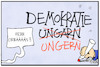 Demokratie ungern