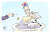 Cartoon: Der Flüssiggaspakt (small) by Kostas Koufogiorgos tagged karikatur,koufogiorgos,usa,gas,biden,flüssiggas,energie