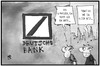 Cartoon: Witzig Die Deutsche Bank (small) by Kostas Koufogiorgos tagged karikatur,koufogiorgos,illustration,cartoon,schweizer,inder,brite,deutsche,bank,international,chef,aufsichtsrat,vorsitzender,wirtschaft,geldhaus