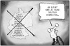 Cartoon: Deutsche Sprache (small) by Kostas Koufogiorgos tagged karikatur,koufogiorgos,illustration,cartoon,michel,deutschland,deutsch,dialekt,mundart,sprache,sprachvielfalt,verbot