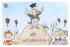 Cartoon: Diätenerhöhung (small) by Kostas Koufogiorgos tagged karikatur,koufogiorgos,equal,care,day,gleichberechtigung,mann,frau,hausarbeit,bier,paar