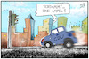 Cartoon: Die Angst vor der Ampel (small) by Kostas Koufogiorgos tagged karikatur,koufogiorgos,illustration,cartoon,ampel,koalition,cdu,auto,stopp,ausgebremst,partei,politik,demokratie