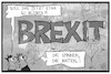Cartoon: Die Briten spinnen (small) by Kostas Koufogiorgos tagged karikatur,koufogiorgos,illustration,cartoon,brexit,verschiebung,eu,europa,großbritannien,warten,spinnen